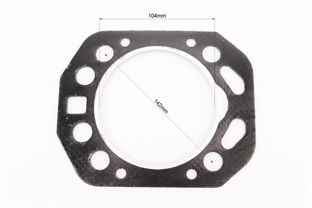 Прокладка головки циліндра R195NM-95mm, к-кт 2шт (вн. кільце з виступом) Киев - изображение 2