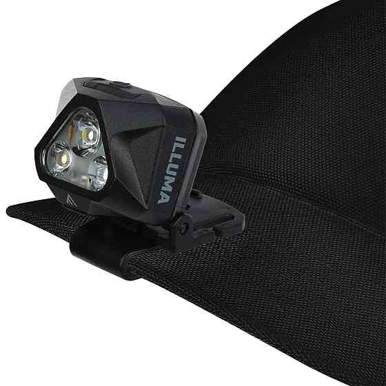 Фонарь налобный Mactronic Illuma (430 Lm) Cool White/Neutral White/Red LED USB Recharge Type-C (AHL0081) Вінниця