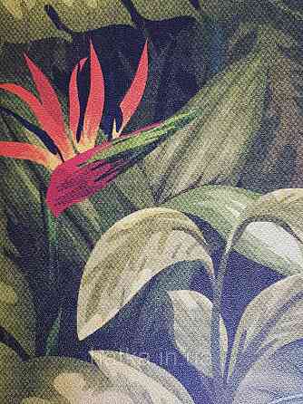 Шпалери вінілові Grandeco One roll one motif 1.59x2.8 панно мурал пальми дерева зелені листя Київ