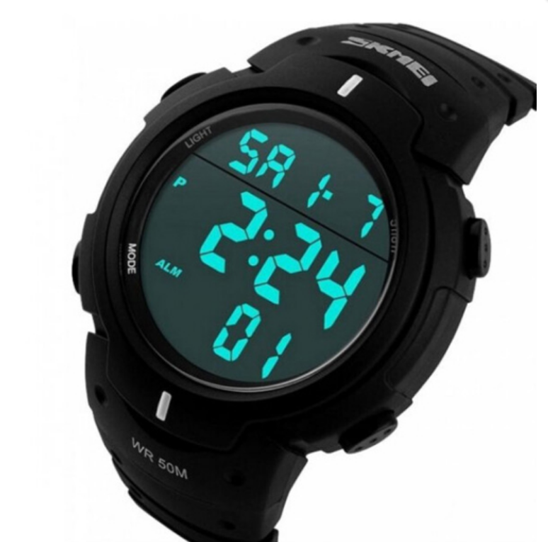 Часы наручные SKMEI 1068BK, BLACK, 6016 Днепр - изображение 2