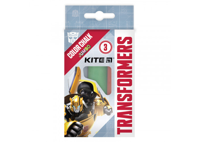Крейда кольорова "Kite" Jumbo 3кол TF21-077, шт Київ - фото 1