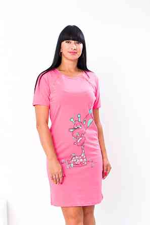 Сорочка женская (для кормящих мам) 100% хлопок  р.44-52 Крохатушка одяг Киев