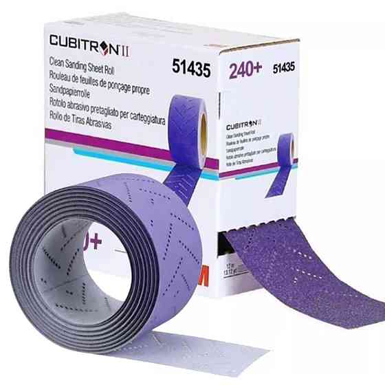 Абразивні перфоровані смужки в рулоні 3M Cubitron II 737U P240 70x65мм 12 м (183±1 відр.), 51435 Киев