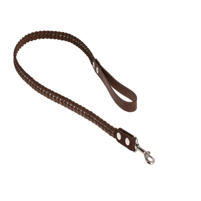 770 Повідець 16мм "КЛАСИК" шкіряний плетіння "КОСА" (1.15 м) Вінниця - фото 1