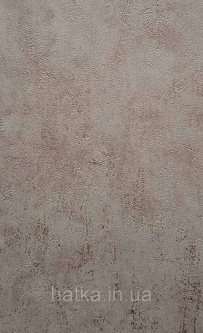 Шпалери вініл на флізеліні Caselio 0.53х10 Beton 2 під штукатурку під бетон коричневі із золотом різні відтінки Київ - фото 2