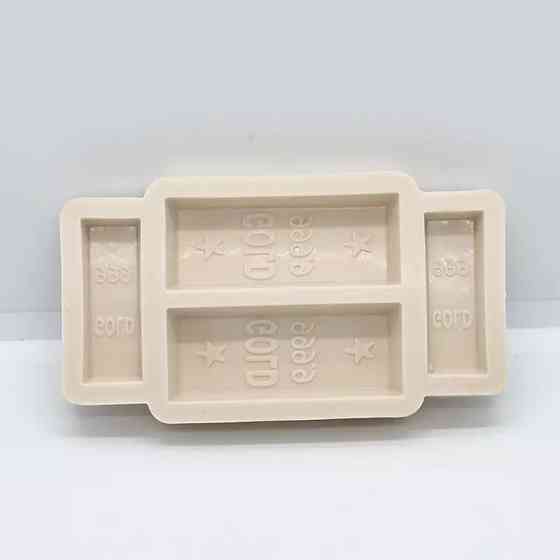 Молд Злитки золота 90 на 50 мм сірий Київ