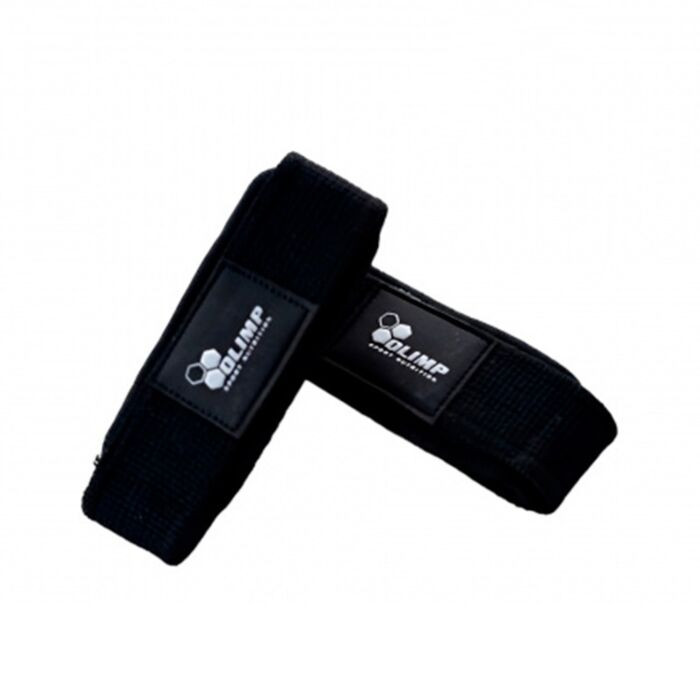 Тренувальні ремені OLIMP Training Lifting Straps (чорні) Луцьк - фото 1