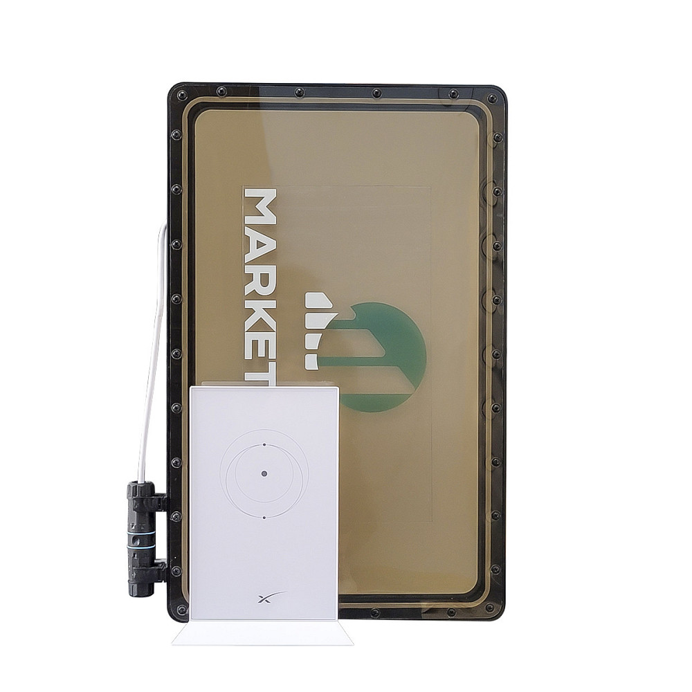 Переработка комплекта Starlink V2 в противоударный корпус для авто / Спутниковый интернет в автомобиль Киев - изображение 2