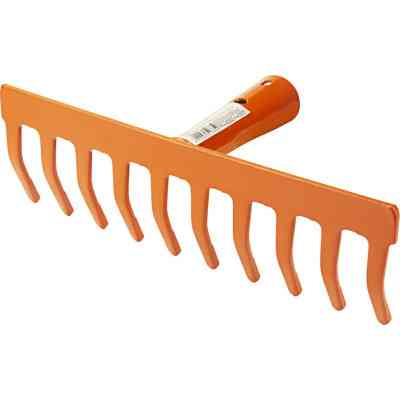 Грабли Grad прямые 10 зубьев 240x83мм сварное крепление (5051785) Винница