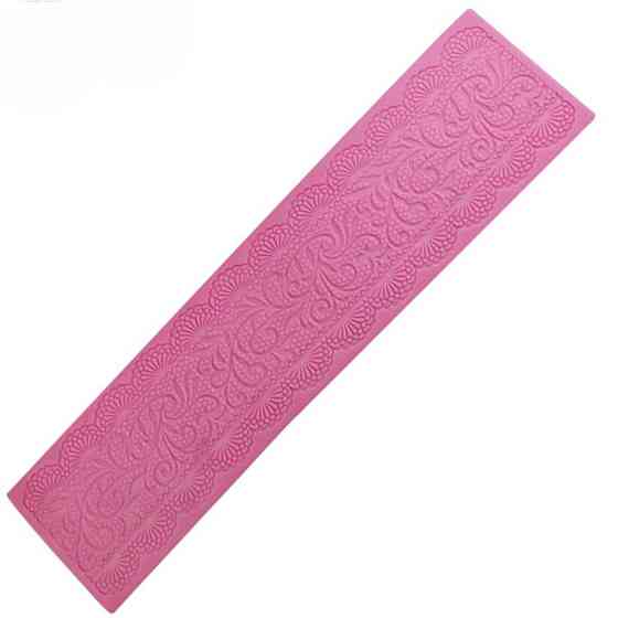 Молд кондитерский Кружево 399 на 104 мм розовый Киев