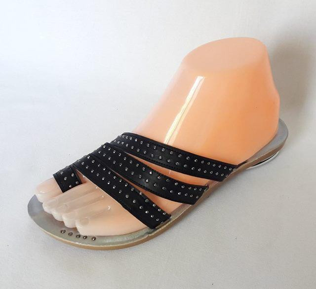 Жіночі капці Шльопанці Сланці В'єтнамки Чорні (розміри: 36) Дніпро - фото 5