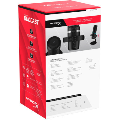 Мікрофон HyperX DuoCast Black (4P5E2AA) Вінниця - фото 9