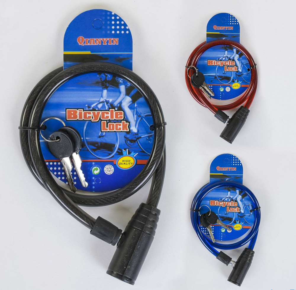 Замок велосипедный тросовый Киев - изображение 1