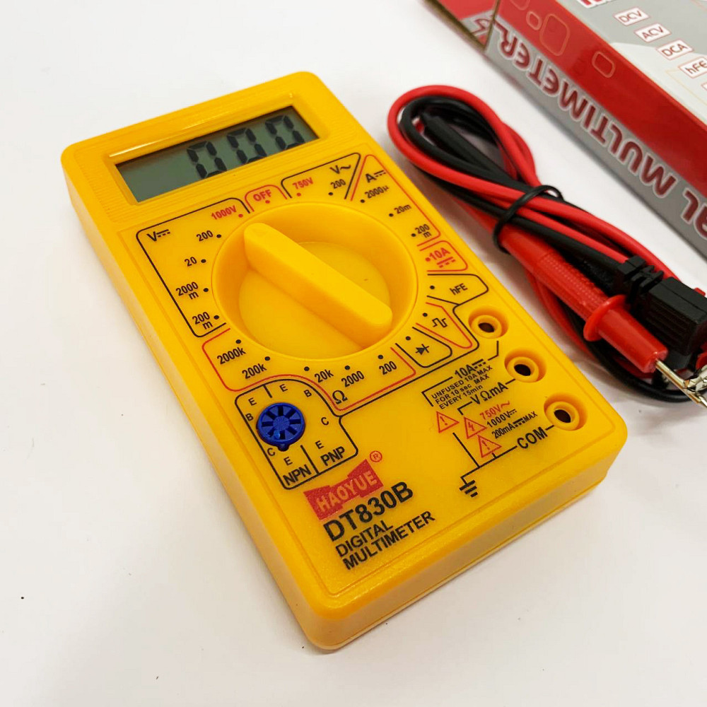 Мультиметр з високою роздільною здатністю HAOYUE, Електронний тестер мультиметр, Мультиметри портативні GM-54 Львів - фото 11