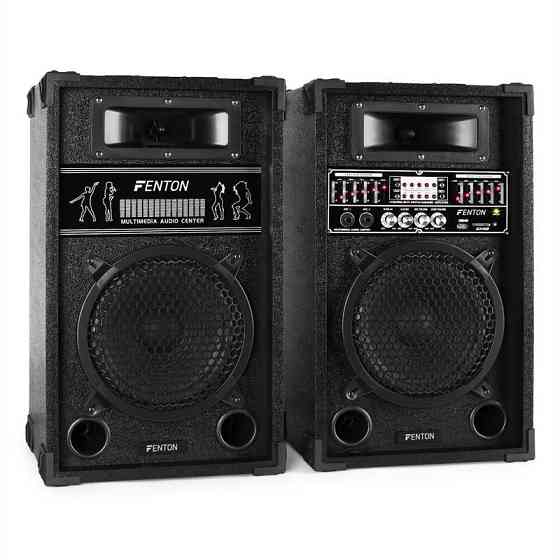 SPA800 Active PA Box Set 20 см 600 Вт USB-SD-MP3 20 см (8") (Німеччина, читати опис) Рівне