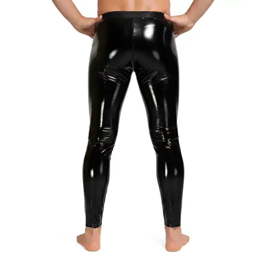 Лаковані чоловічі легінси Art of Sex - Matthias, колір чорний, розмір M Львов - изображение 2