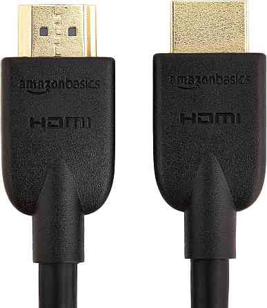 Кабель Amazon Basics HDMI-A HDMI-A 3 м чорний CL3 HDMI 2.0 10.2Gbps Ethernet для TV/PS4/Xbox Київ