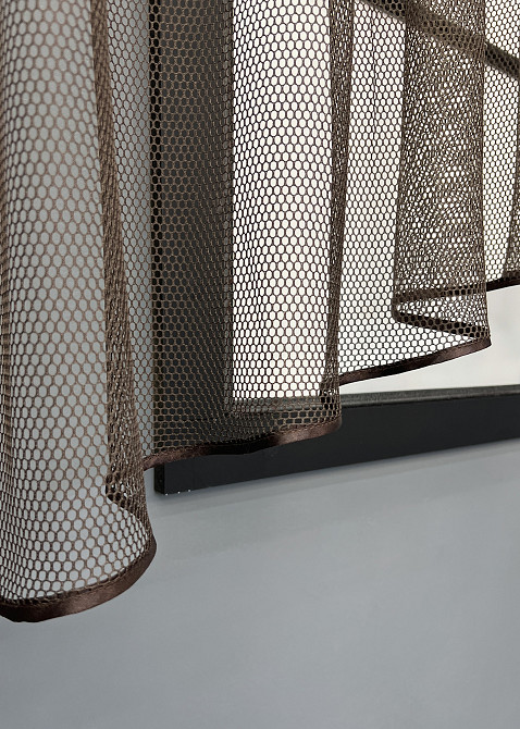 Кухонна арка VR-Textil № 000к грек-сітка "Соти" венге 280х150 см (51-267) Київ - фото 5