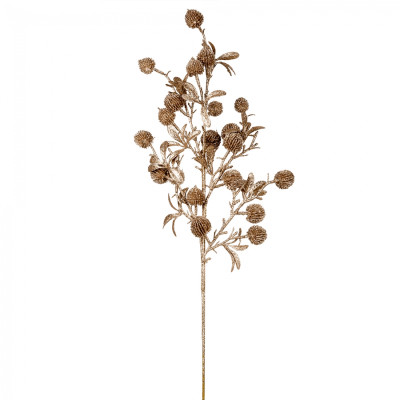 Декоративная ветвь YES! Fun Колючки, золотая, 81 см (974741) Винница - изображение 1