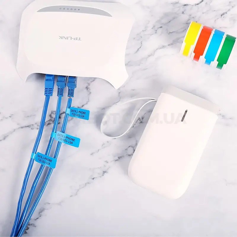 Етикетки NIIMBOT T12.5*74+35-65 Cable White For D11/D110/D101/H1S (A2K18638601) Киев - изображение 9