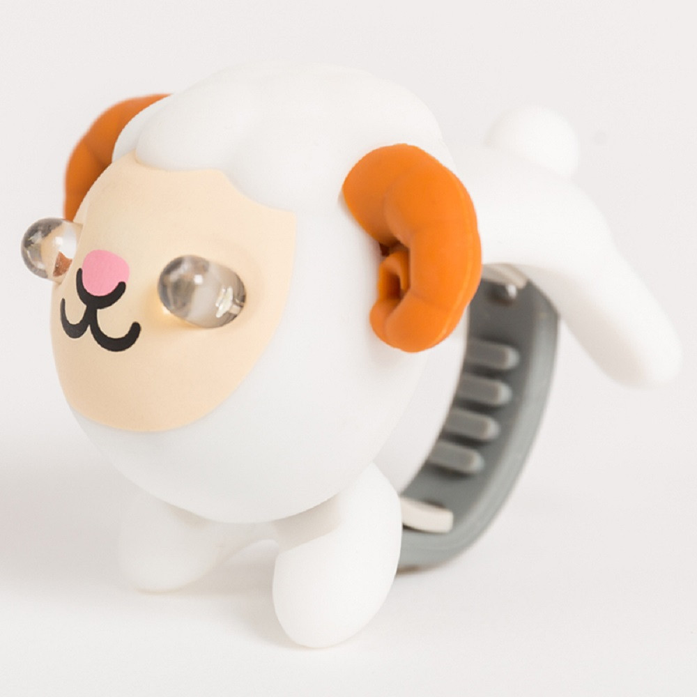Мигалка для детского велосипеда Zoonimal Овечка, LED, на руль. Свечение: Белый Киев - изображение 3