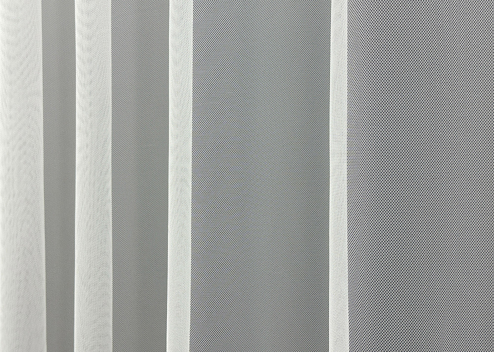 Тюль VR-Textil 1830т Грек-сетка с вышивкой и люрексом цвет Молочный с серым 300х270 см (42-0816) Киев - изображение 6