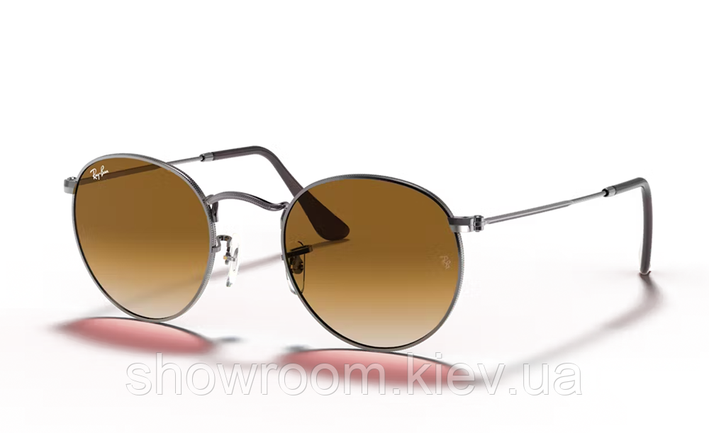 Чоловічі сонцезахисні окуляри Ray Ban Round 3447 029/32 Lux Київ - фото 1