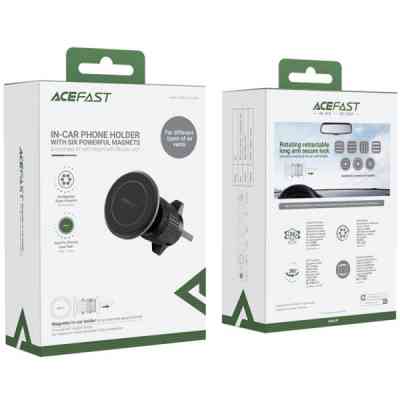 Универсальный автодержатель Acefast D6 air outlet magnetic (6974316281160) Винница