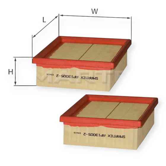 Фильтр Фольцваген Кади II (95-04), Polo (99-01) 1.4i воздушный Мукачево