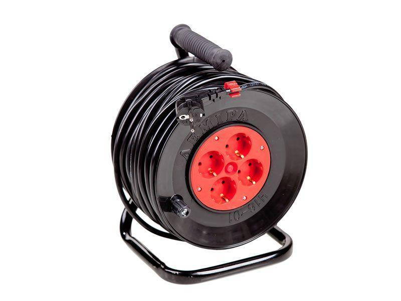 Подовжувач на котушці ПВС 25м (2*1,5) Харків - фото 1