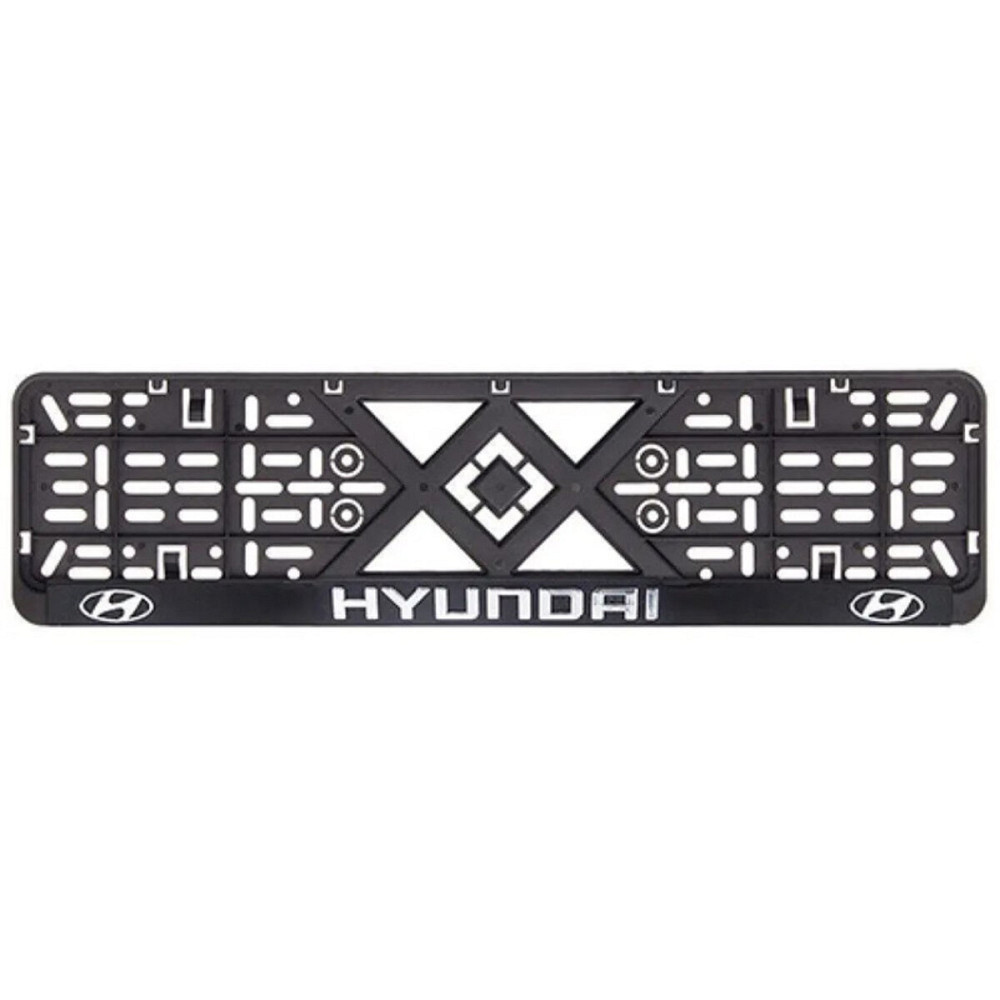 Рамка Bi-Plast під номер об'ємна HYUNDAI Київ - фото 1