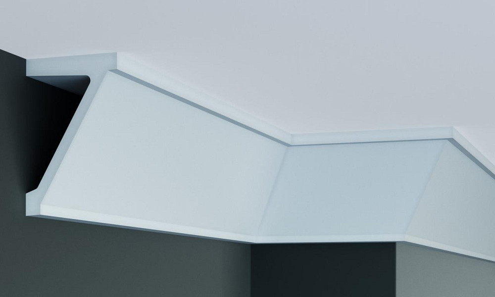 Карниз полиуретановый гладкий Gaudi Decor P 884 Днепр - изображение 1