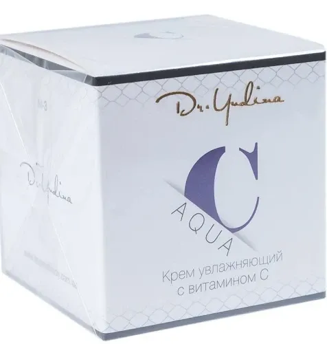 Крем зволожуючий з вітаміном C для обличчя Aqva C  Dr. Yudina 50 мл Дніпро - фото 1