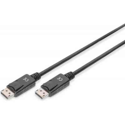 Кабель мультимедийный DisplayPort M to DisplayPort M 15.0m Digitus (AK-340100-150-S) Винница