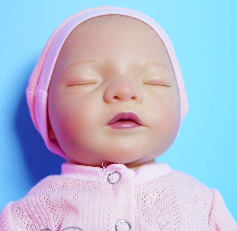 Лялька-реборн JIZHI — 17-дюймова м'яка реалістична лялька-моденець. Харків - фото 2