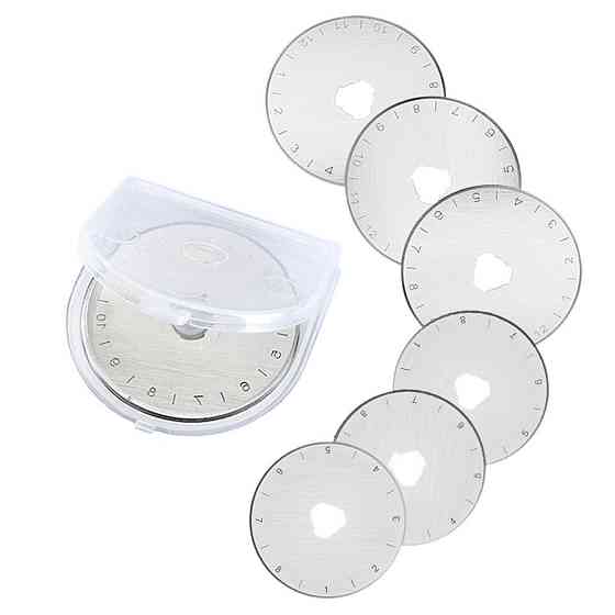 Набор запасных лезвий для ножа, 10 шт в кейсе Киев