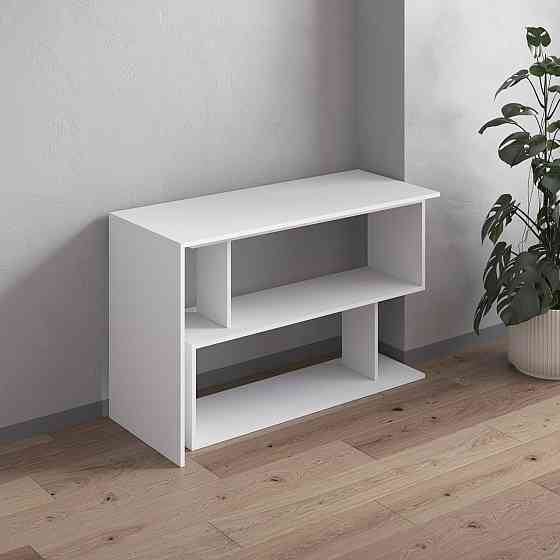 Cтол компьютерный VAYS поворотный письменный cтол трансформер M-41 Белый Львов