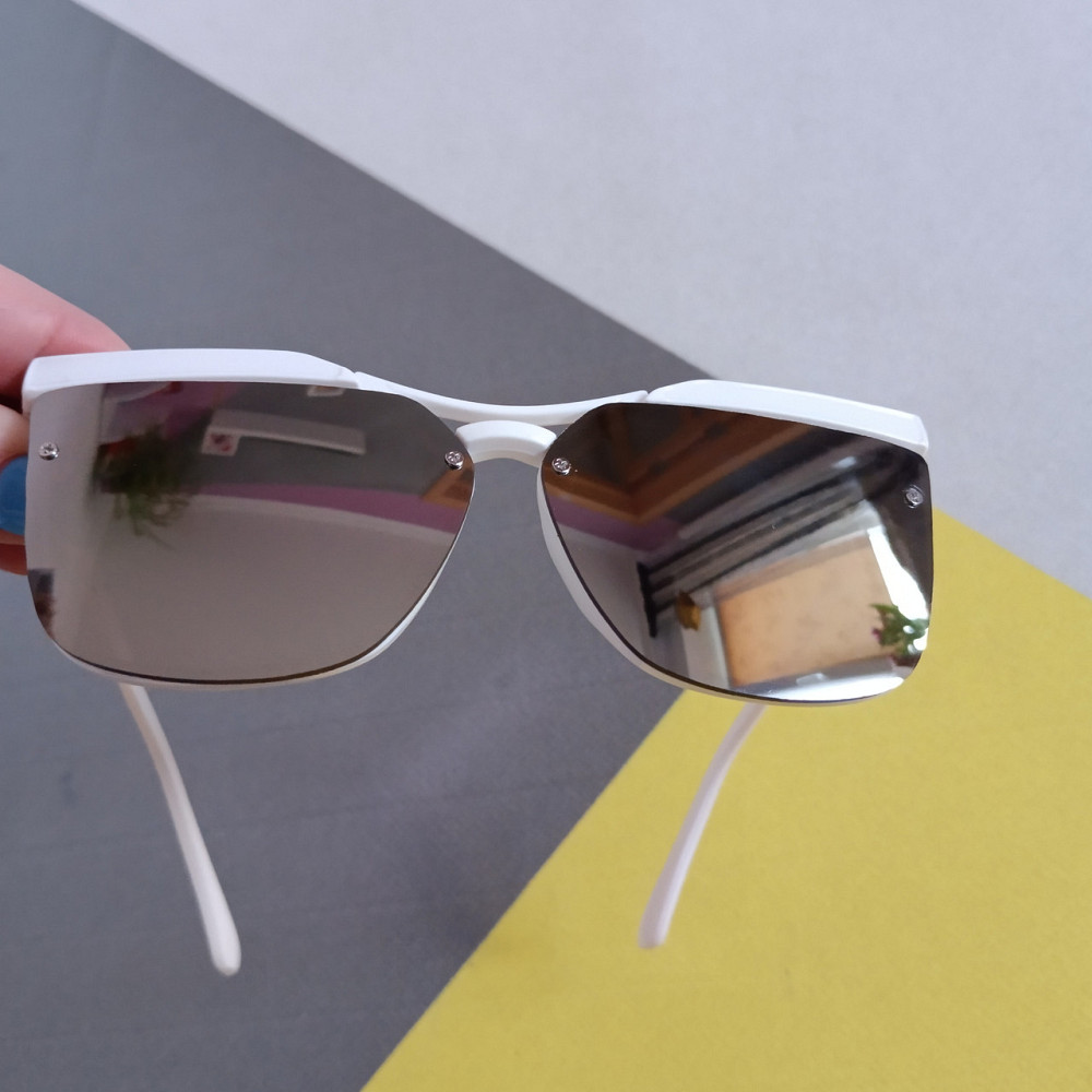 Очки детские солнцезащитные белые Киев - изображение 2