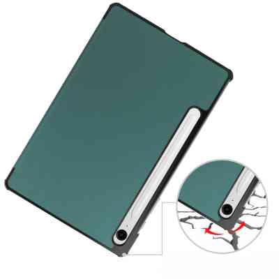 Чехол для планшета BeCover Smart Case Samsung Galaxy Tab S10 FE (SM-X520/SM-X526) 10.9" Dark Green (713275) Винница