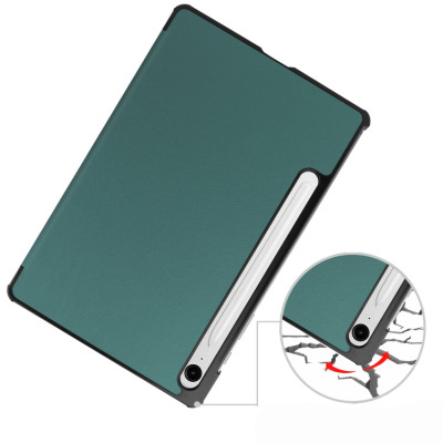 Чехол для планшета BeCover Smart Case Samsung Galaxy Tab S10 FE (SM-X520/SM-X526) 10.9" Dark Green (713275) Винница - изображение 4
