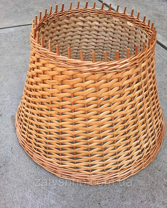 Бра із лози | люстри плетена під розмір | торшери абажури бра Київ - фото 4