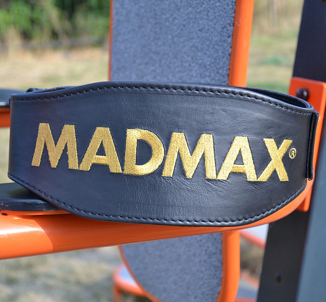 Пояс для важкої атлетики MadMax MFB-999 Restless & Wild Black XXL Кам'янське - фото 9