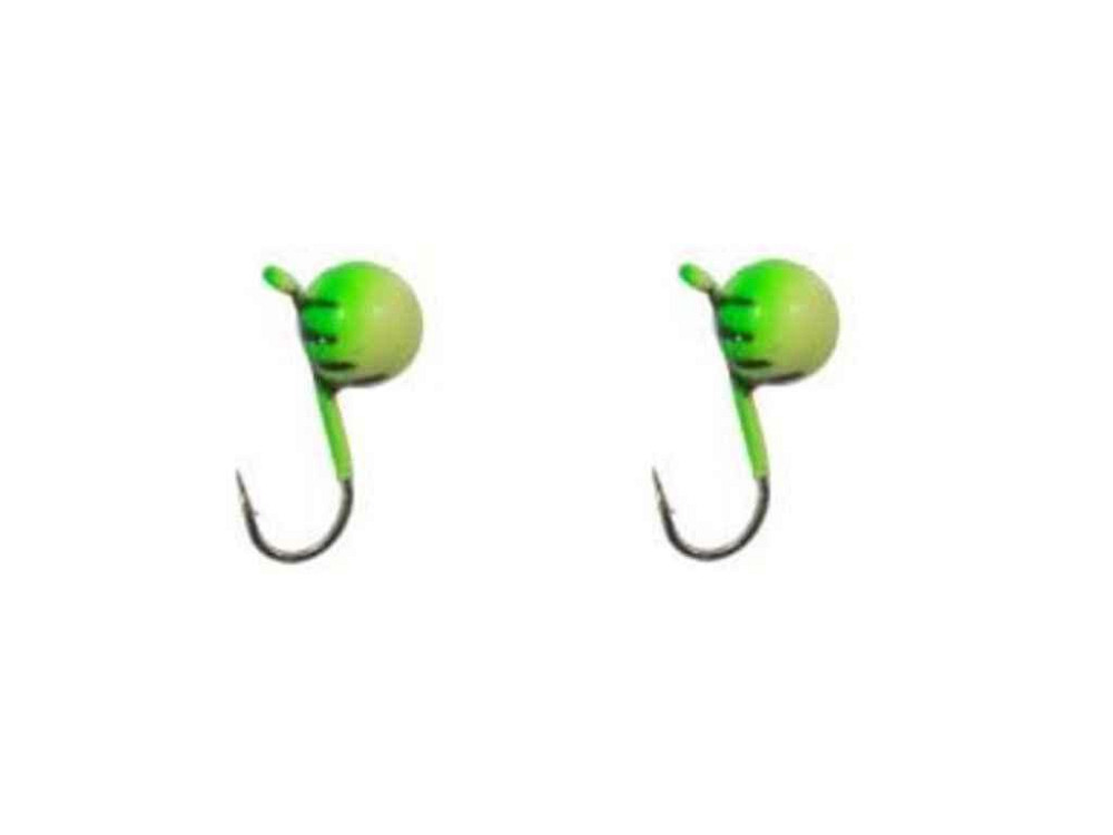 Мормишка вольфрам Шар з вушком 4мм 0,62г кольорова YQ2P (2шт/уп) ТМ FISHING ROI Київ - фото 1