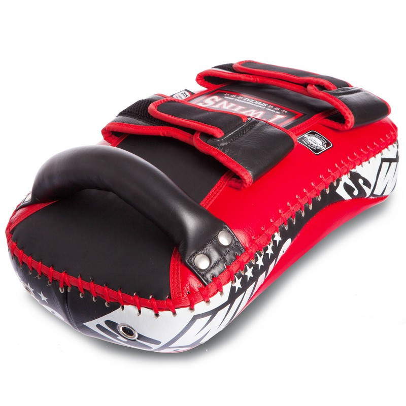 Пады для тайского бокса Тай-пэды TWINS FKPL10-43-L размер 37х20х10 см красный Киев - изображение 3