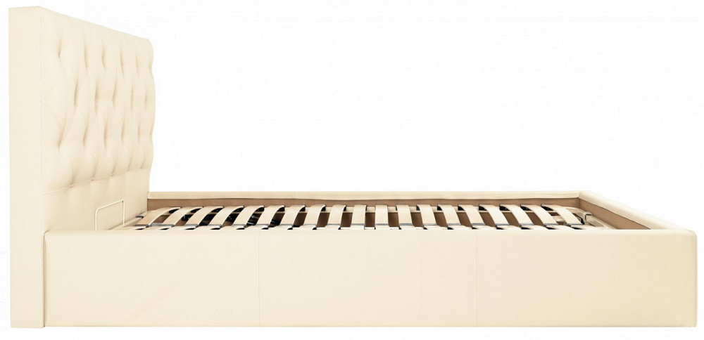 Кровать Bristol VIP 140 х 190 см Fly 2207 С дополнительной металлической цельносварной рамой Бежевый Днепр - изображение 13