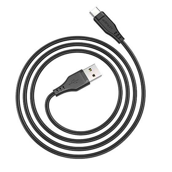 Кабель USB - Type-C ACEFAST C3-04 3A 1.2m TPE TPE разъемы цвет черный AFC3-04B Одесса