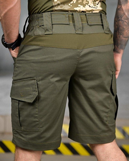 Тактические шорты PLEZENTVIL G3 oliva ПП7745 Одесса - изображение 3