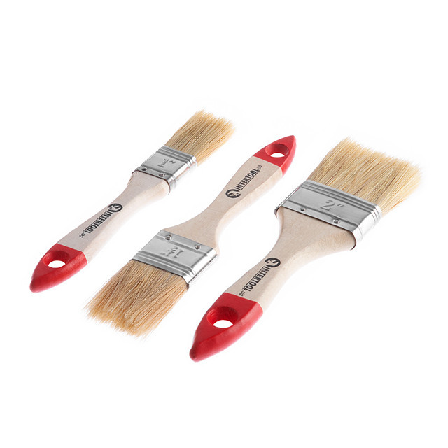 Набір пензлів флейцевих, 3 шт. (25, 38, 50 мм) INTERTOOL KT-1003 Киев - изображение 7