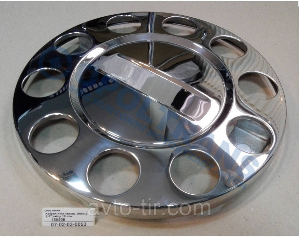 Колпак колеса универсальный 22,5 (нержавійка) Колпак колеса 22,5 Ковпак 22,5 Луцьк - фото 2