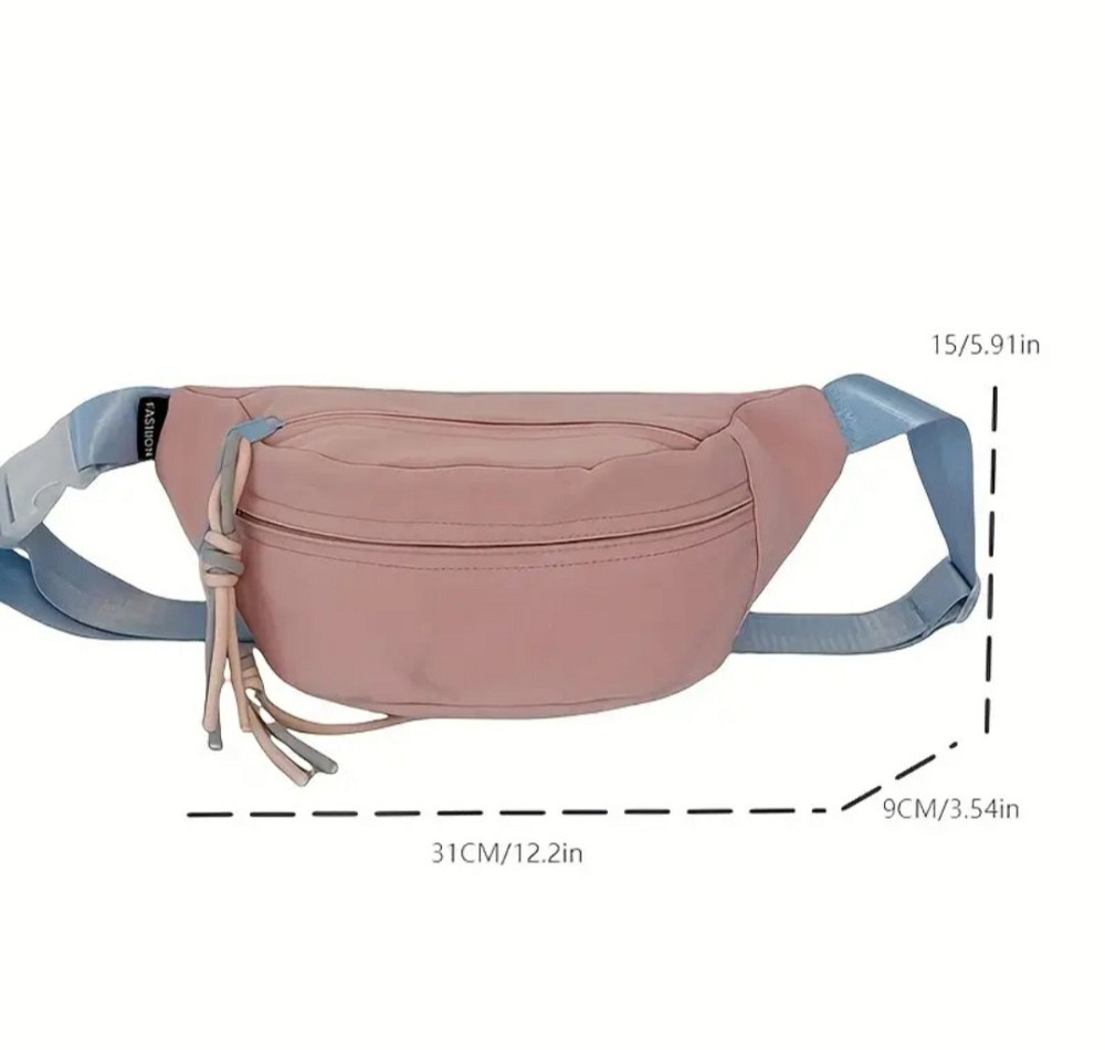 Сумка женская бананка светлая поясная сумка Киев - изображение 2